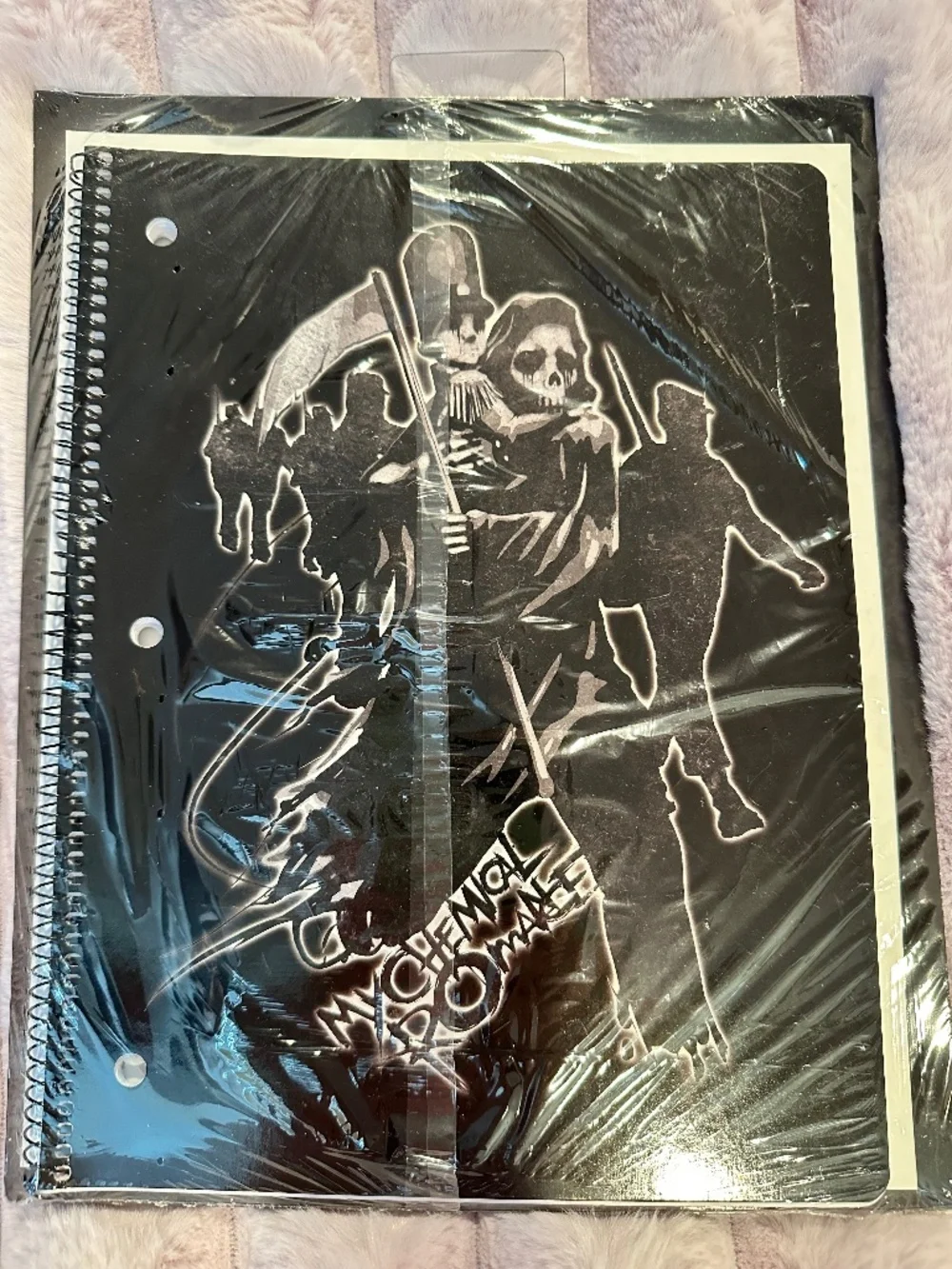 UNOPENED MY CHEMICAL ROMANCE 2007 Collector Spiral Notebook Folder Set HOT TOPIC